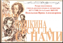 Презентация по литературе на тему Имя Пушкина всегда с нами (5 - 9 классы)