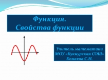 Функция. Свойства функции 9 класс