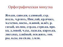 Презентация по русскому языку на тему Наречие (4 класс)