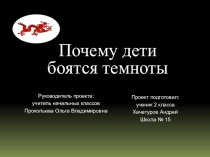 Презентация проекта исследовательской работы (2 класс)