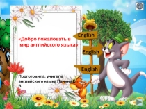 Вводный урок по английскому языку