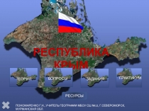Презентация Республика Крым 8-9класс