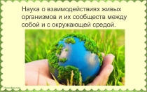 Презентация по окружающему миру 2 класс Тема Экология
