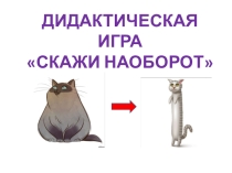 Игра-презентация Скажи наоборот ( 2 часть)