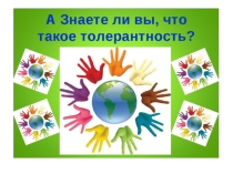 Толерантность 9 класс