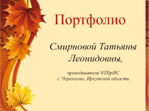 Мое портфолио