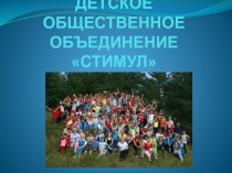 Презентация Детское общественное объединение  Стимул