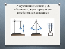 Презентация урока по учебному предмету Физика в 9 классе на тему Лабораторная работа Исследование зависимости периода и частоты свободных колебаний нитяного маятника от его длины.