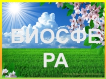 Презентация к уроку географиии Биосфера, 10 класс