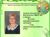 Презентация визитки на заключительный этап районного конкурса