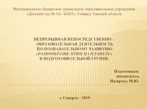 Презентация по познавательному развитию Разнообразие птиц на планете в подготовительной группе.