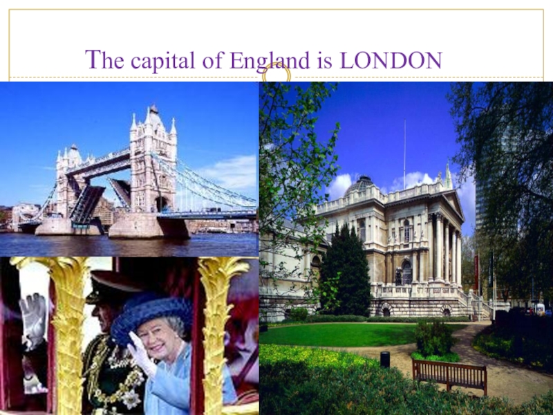 Презентация по английскому языку на тему Великобритания The capital of England is LONDON The capital of England is LONDON