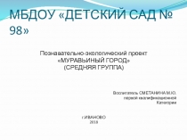 Муравьиный город