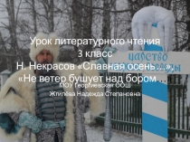 Презентация по литературному чтению 3 класс