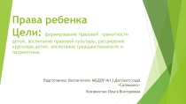 Презентация по правам ребенка