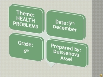 health problems