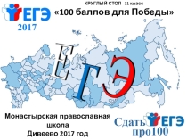 Презентация Подготовка к ЕГЭ