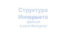 Структура Интернета