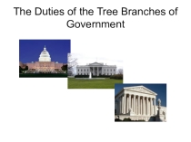 Презентация по английскому языку на тему US Government