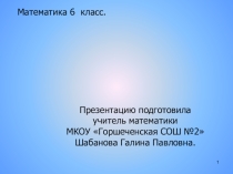Презентация по математике на тему Сложение чисел с помощью координатной прямой