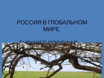 Презентация  Россия в глобальном мире.