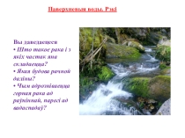 Презентация по географии на тему Поверхностные воды. Реки