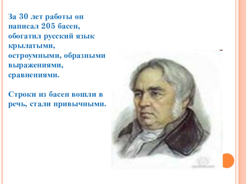 Презентация Басни дедушки Крылова