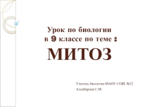 Митоз