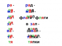 Презентация по обучению грамоте на тему Буквы Яя (1 класс)
