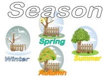 Презентация по английскому языку на тему Seasons (3 класс )