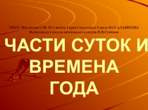 Презентации по окружающему миру 1 класс ПНШ
