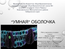 Презентация научно исследовательская работе по биологии Умная оболочка