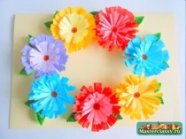 Презентация аппликаций ко Дню Матери