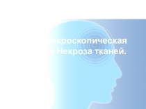 Микроскопическая картина Некроза тканей.