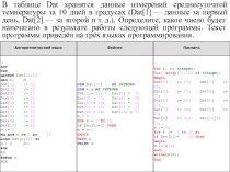 Презентация по информатике на тему: Решение заданий №10 ОГЭ по информатике