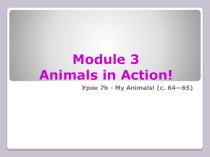 Презентация по английскому языку по УМК Spotlight 2/ Module 3 - 7b