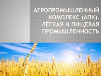 Агропромышленный комплекс