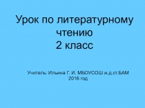 Презентация по литературному чтению по теме К. И. Чуковский Приклчения Бибигона 2 класс