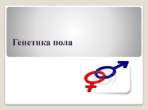 Презентация по биологии Генетика пола