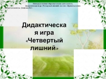 Четвертый лишний