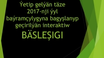 Informatika dersinden interaktiw bäsleşik.