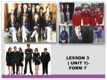 Презентация ро английскому языку на тему School uniform (7 класс)