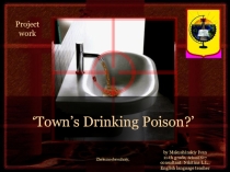 Компьютерный проект по английскому языку на тему Town`s drinking poison