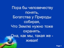 Презентация по географии Экологическая игра Экодром