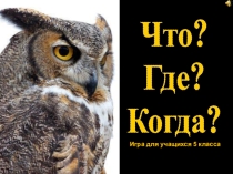 Презентация к 23 февраля Что, где, когда?
