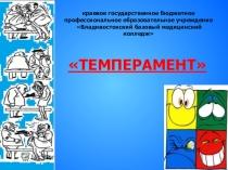 Презентация по психологии на тему Психические свойства человека: темперамент