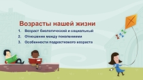 Презентация по обществознанию на тему Возрасты нашей жизни (6 класс)