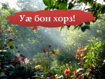 Презентация к уроку Ранхъон нымацонта 5 класс