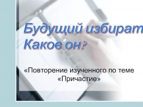 Презентация по русскому языку Повторение изученного по теме Причастие