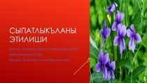 Образование прилагательных